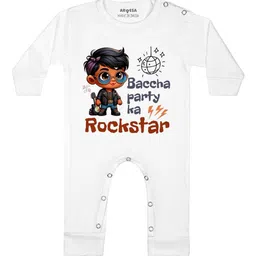 Arvesa Baccha Party Ka Rockstar Printed Bodysuit-image-28