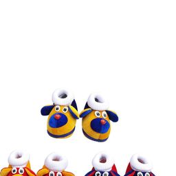 LMN CHILD CARE Pack Of 3 Kids Cotton Booties-image-84