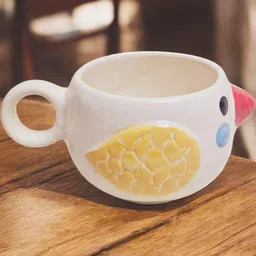 The Birdie Mug Yellow-30