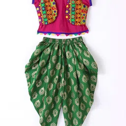 Twisha Girls Top with Dhoti Pants-image-75