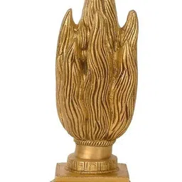 Exotic India 7" Agni - The Sacred Fire in Brass - Made in India-image-10