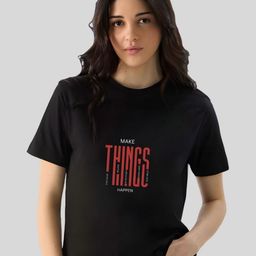 SZN Women Printed Pockets T-shirt-picture-24