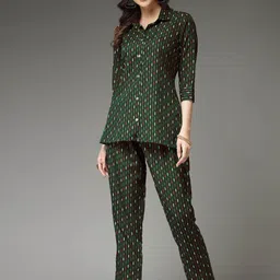 Stylum  Printed Shirt With Trousers Co-Ords-image-72