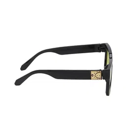 CRIBA Unisex Square Sunglasses with UV Protected Lens CRB_YELLOW_JM image 4