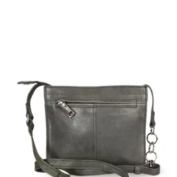 Sassora Leather Structured Sling Bag image 5