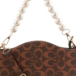 Flingo Leather Structured Handheld Bag image 3