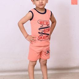 INDIA FASHION FAB Boys Printed T-shirt with Shorts-image-23