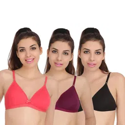 Samvar Multi Cotton Non-Wired Non Padded Minimizer Bra-picture-8