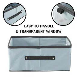 Kuber Industries Grey Set of 6 Regular Multi-Utility Organisers image 4