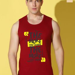 WOOSTRO Pack of 2 Printed Combed Cotton Innerwear Vests with Intelliease Technology-image-35