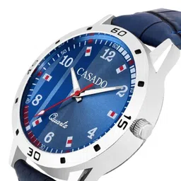 CASADO Men Pack of 2 Stainless Steel Analogue Watch COMBO-1111BLK-1112BLU-picture-18