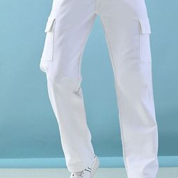 LINARIA Men Classic Baggy Fit Mid-Rise Stretchable Cargo Styles Jeans-image-63