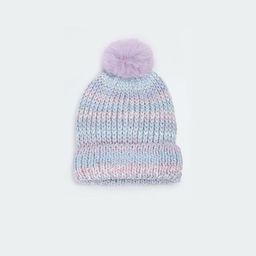 max Girls Self Design Beanie-57