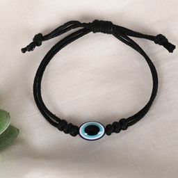 The Roadster Lifestyle Co Unisex Evil Eye Adjustable Bracelet-image-69