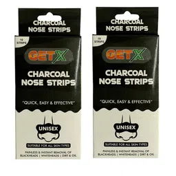 GETX Set Of 2 Charcoal Nose Strips - 10 Strips Each-5