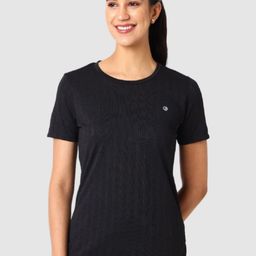 Lovable Sport Women Self Design Round Neck T-shirt-image-52