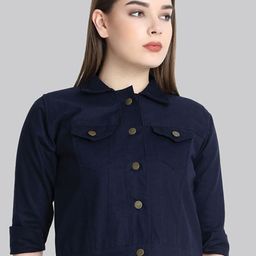 BUY NEW TREND Women Lightweight Denim Jacket-image-9