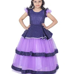 Wow Princess Net A-Line Maxi Dress-image-6