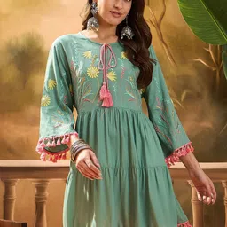 Sangria Embroidered Tunic-picture-23