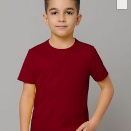 FBAR Boys Pack Of 2 Round Neck Regular Sleeves Pure Cotton Regular Fit T-shirts-picture-18