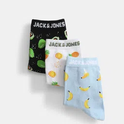 Jack & Jones Men Pack Of 3 Calf Length Socks-image-45