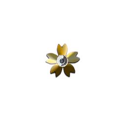 Comet Busters 14-Pcs Traditional Designer Bindi - Gold image 3