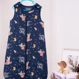 haus & kinder Infants Spacewalk Dreamsack Cotton Sleep Sack With Quilted Layer 9-24 Month-image-2