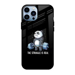 QRIOH Quirky Printed iPhone 13 Pro Back Case Mobile Accessories-image-8
