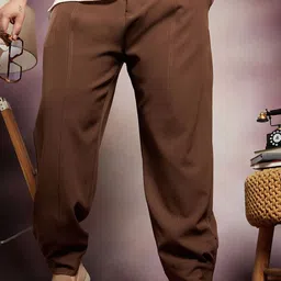 Instafab Plus Men Comfort Gurkha Trousers-image-91
