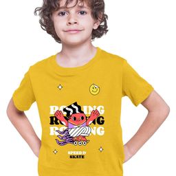 TeeSlix Unisex Yellow Tshirts-image-83