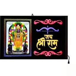 SHRI KHATU SHYAM CREATION Black & Mustard 1 Pieces MDF Wall Photo Frames-81