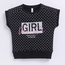 Ginie Polka Dot Print Cotton Top-picture-20