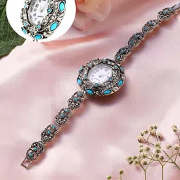 HAUTE SAUCE by Campus Sutra Women Embellished Dial & Stainless Steel Bracelet Style Straps Analogue Watch-37