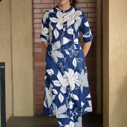 Anni Designer Women Floral Printed Regular Kurta with Palazzos-picture-11