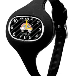 Spiky Unisex Kids Printed Dial & Straps Analogue Watch ALIEN_C7_Blk-48