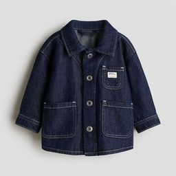 H&M Loose-Fit Denim Overshirt-picture-43