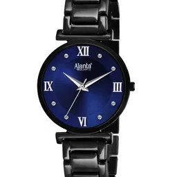 Ajanta Quartz Women Brass Dial & Bracelet Style Straps Analogue Watch AWC119ESL -04-26