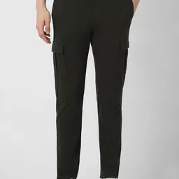 Van Heusen Flex Men Slim Fit Cargos Trousers-image-16