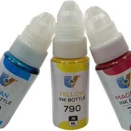 SDS Refill Ink Compatible for Cn G Series PIXMA CN G1000 G1010 G2000 G2002 G2010 G2012 G3000 G3010 G3012 G4000 G4010 G7070, G6070, G5070 PRINTER CMY 70ML Tri-Color Ink Bottle-image-47
