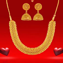 Heer Collection Gold-Plated Jewellery Set-23