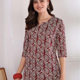 Moda Rapido Women Polyester Straight Kurtis-picture-18