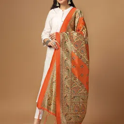 Kaizen TEXO FAB Ethnic Motifs Printed Dupatta image 3