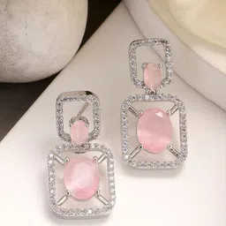 ZENEME Geometric Drop Earrings-51