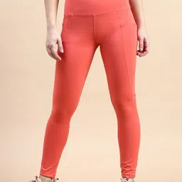Kaali Peeli High Waist Ankle Length Workout Tights With Key Pockets-picture-43