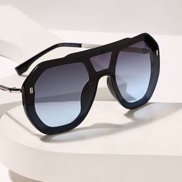 French Accent Men Shield Sunglasses with Polarised Lens-image-73