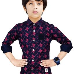 MADE IN THE SHADE Unisex Kids Printed Casual Shirt-image-88