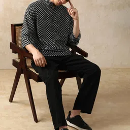 Moara Men Ethnic Printed Mandarin Collar Kurta-image-34