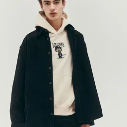 H&M Oversized Fit Printed Hoodie-picture-52