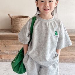 LULU & SKY Girls T-shirt with Shorts-picture-18