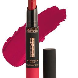 Inshine Originals Absolute Matte No Transfer Lipstick- Fuchsia In Rage 414-8